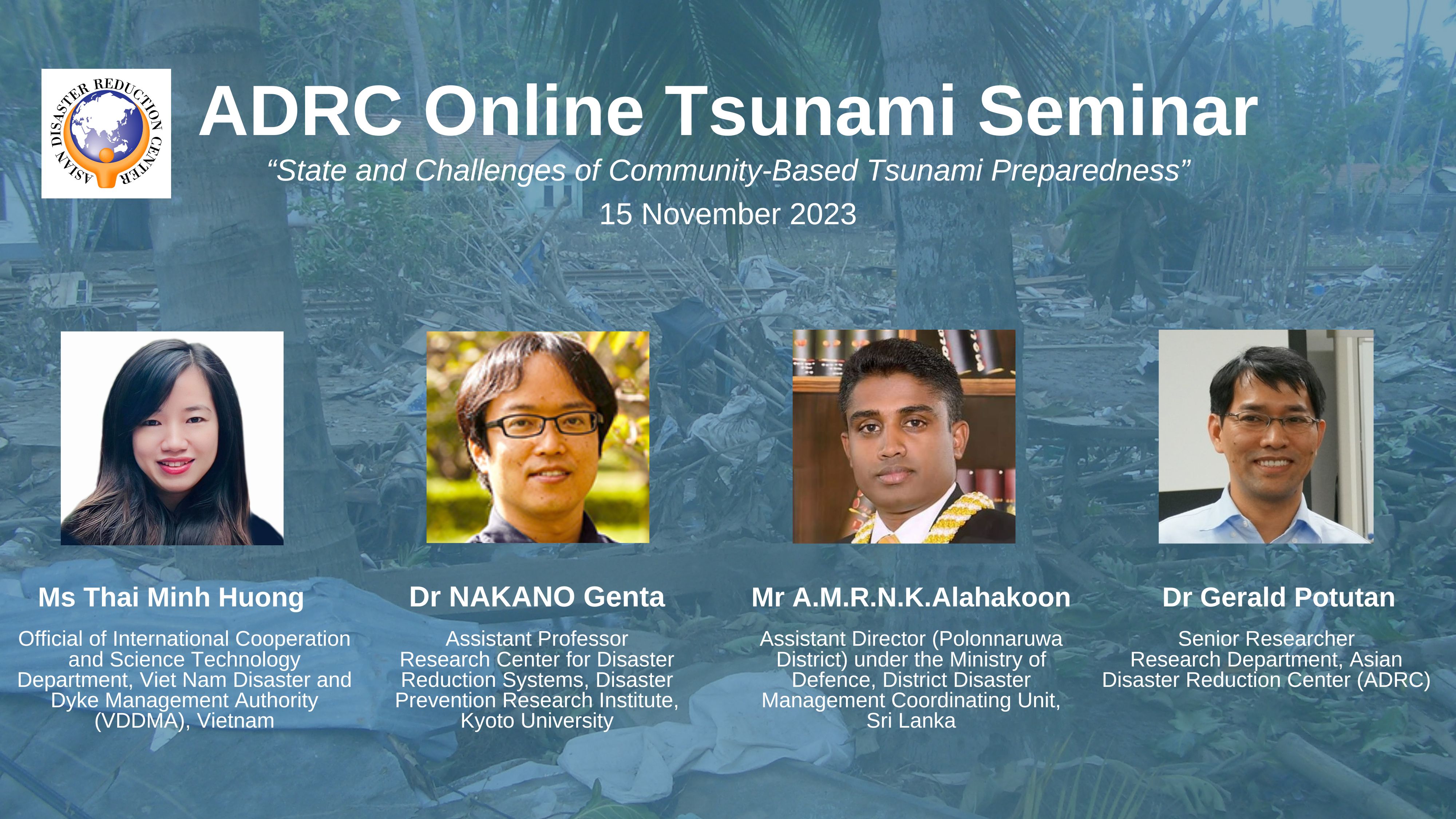 2023 Tsunami Seminar